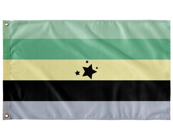 Stellarian Pride Wall Flag | Single-Reverse | 36x60" | Gender Identity