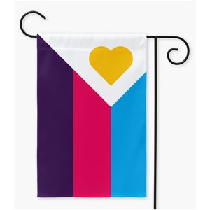 New Polyamory Pride - V6 Yard And Gardenflags | Single Or Double-Sided | 2 Sizes | Polyamory And Enm