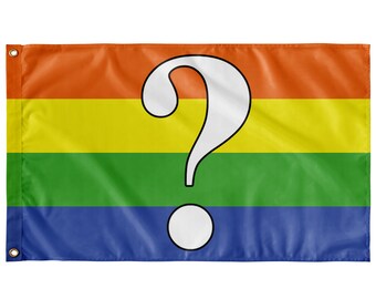 Questioning Flag Etsy