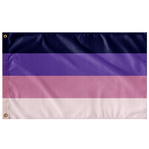 Ace Spec Pride Wall Flag Single Reverse 36x60 Aro Etsy
