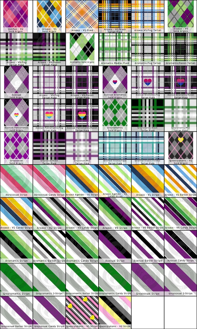 Faldas cruzadas Pride / Elige tu combinación de colores: cuadros, rombos, rayas y degradados / Ropa y accesorios / Orgullo LGBTQIA2S+ imagen 7