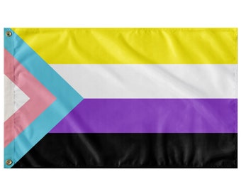 Nonbinary Transgender | Single-Reverse | 36x60"  | Gender Identity