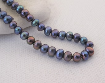 Peacock pearls | Etsy