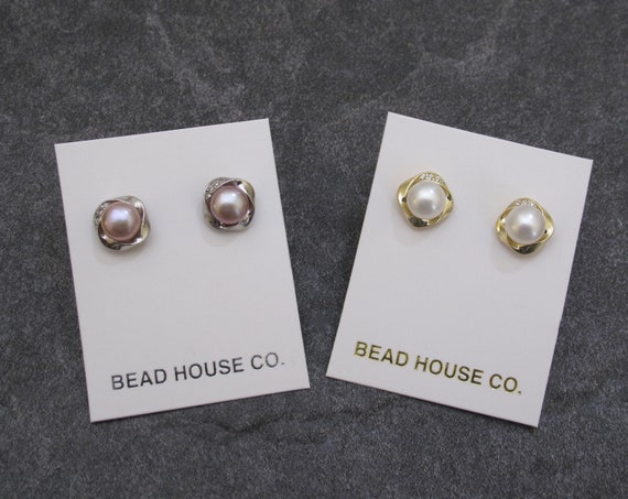 TED WILLIAMS - Orecchini A Perno Argento 925 Con Perle Di - Foto 8