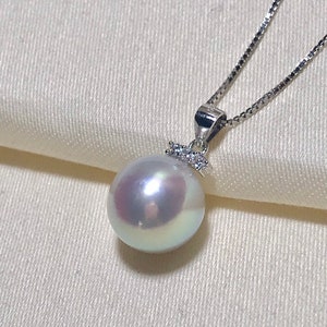 925 Sterling Silver/Gold w/Cubic Zirconia Pendant Setting for Half Drilled Pearls, DIY Pendant Drop Bail, Peg Pearl Mounts Findings (NF-432)