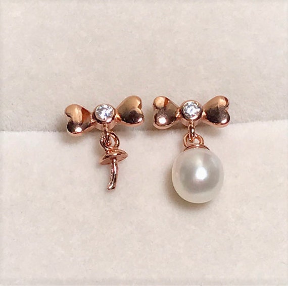 Sterling Silver 925 Earring Pearl Cap Lever Back Clip Jewellery Making 3mm Cap