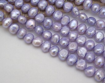 Details about / 925 Silver Real Cultured Natural Lavender Freshwater Pearl Royal Blue Bracelets