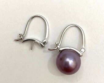 100pcs #306389 10pcs 50pcs Sterling Silver Shield Earring Leverbacks