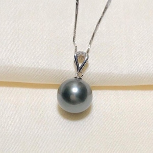 Sterling Silver Teardrop Pendant Setting with Cubic Zirconia