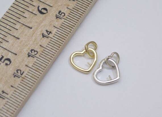 Sterling Silver Double Heart CZ Pendant With Pearl Mount - DIY Jewelry Making For Women