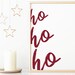 Ho Ho Ho Printable Sign Christmas Poster Holiday Decoration - Etsy