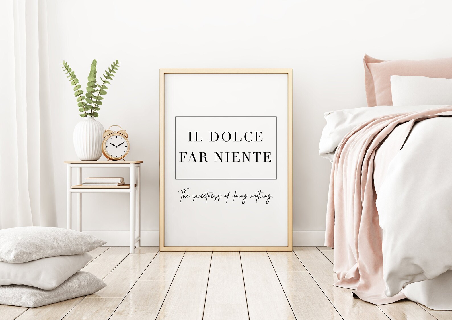 Il Dolce Far Niente Printable Poster Italian Quote Print Art - Etsy