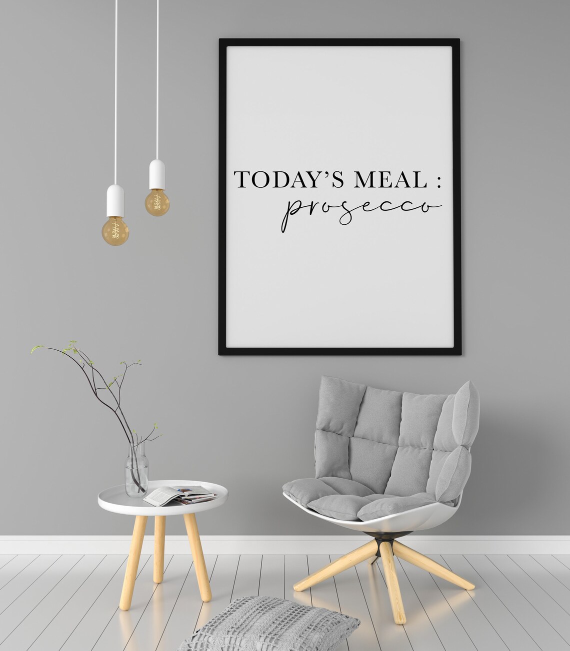 Kitchen & Dining Printable Poster Funny Quote Wall Art Etsy