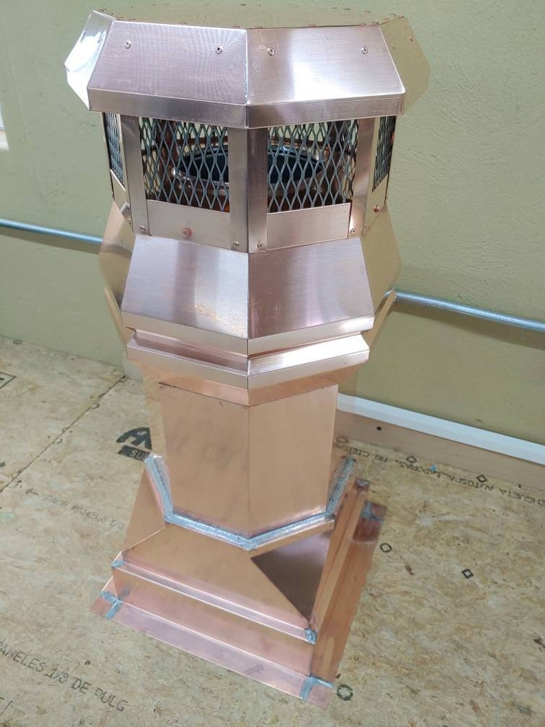 Chimney Cap Chimney Pot Flue Cover Pizza Oven Vent Pipe Etsy