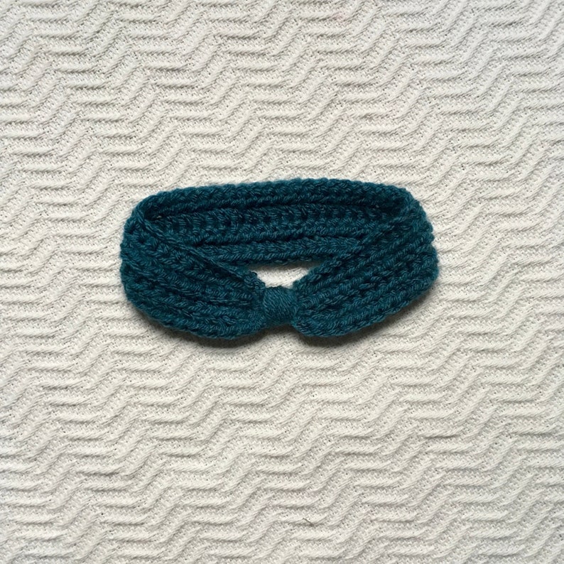 Toddler or Baby Deep Blue Ear Warmer