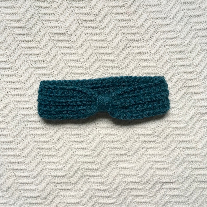 Toddler or Baby Deep Blue Ear Warmer