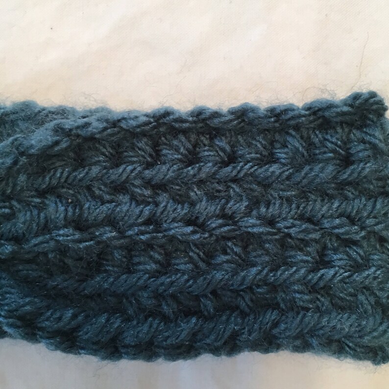 Toddler or Baby Deep Blue Ear Warmer