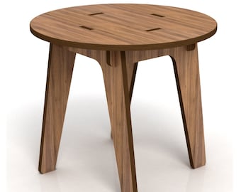 Round Coffee table. Digital file for CNC