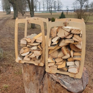 Plywood LOG RACK image 1