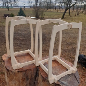 Plywood LOG RACK image 3