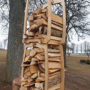 Plywood LOG RACK image 8