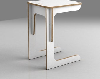 Wooden bedside table. Digital file for CNC