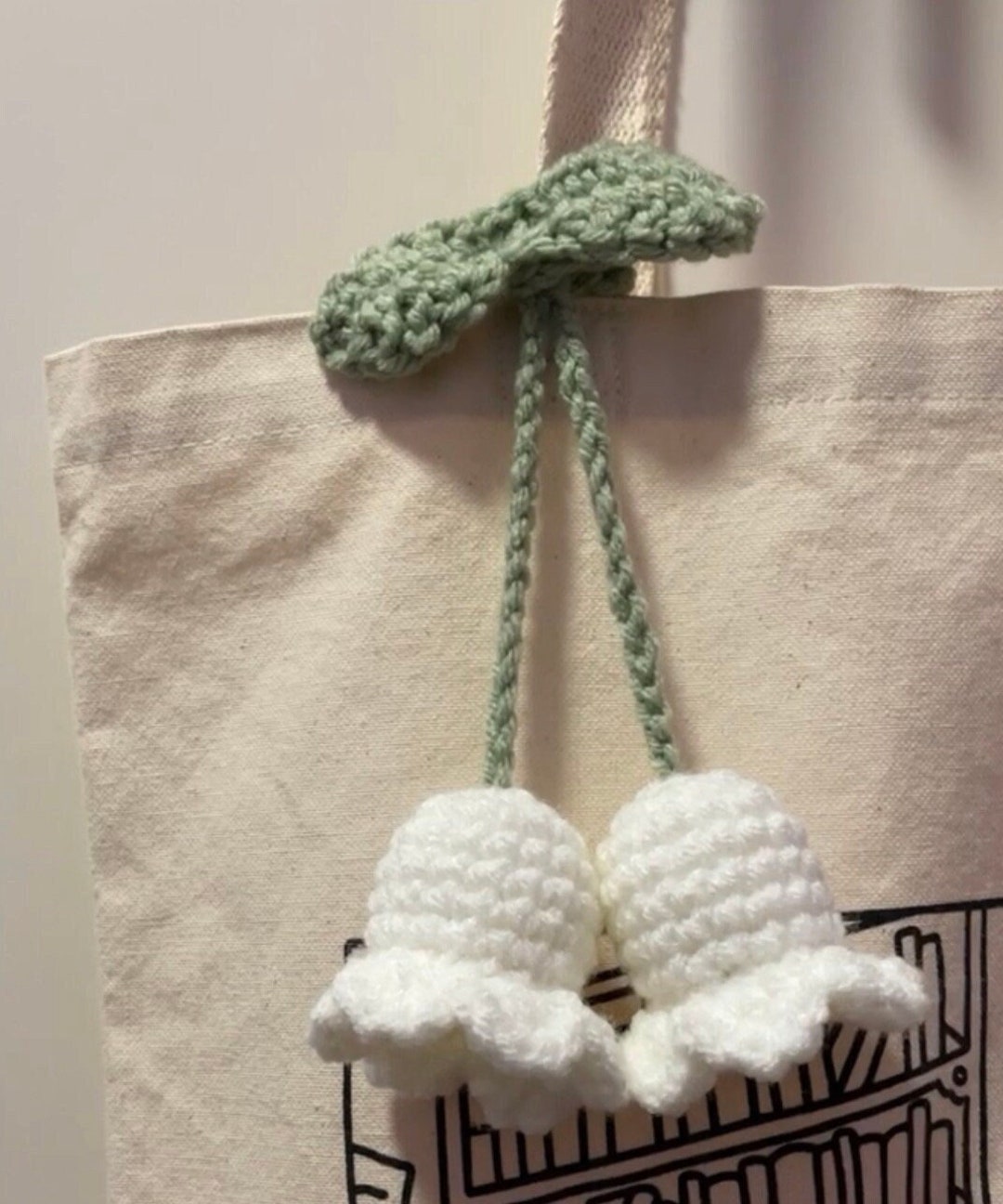 Crochet Lily of the Valley Hanging Decoration - Etsy