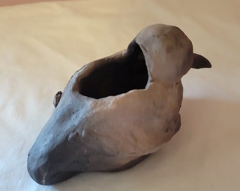 Ceramic baby bird pot: Leroy