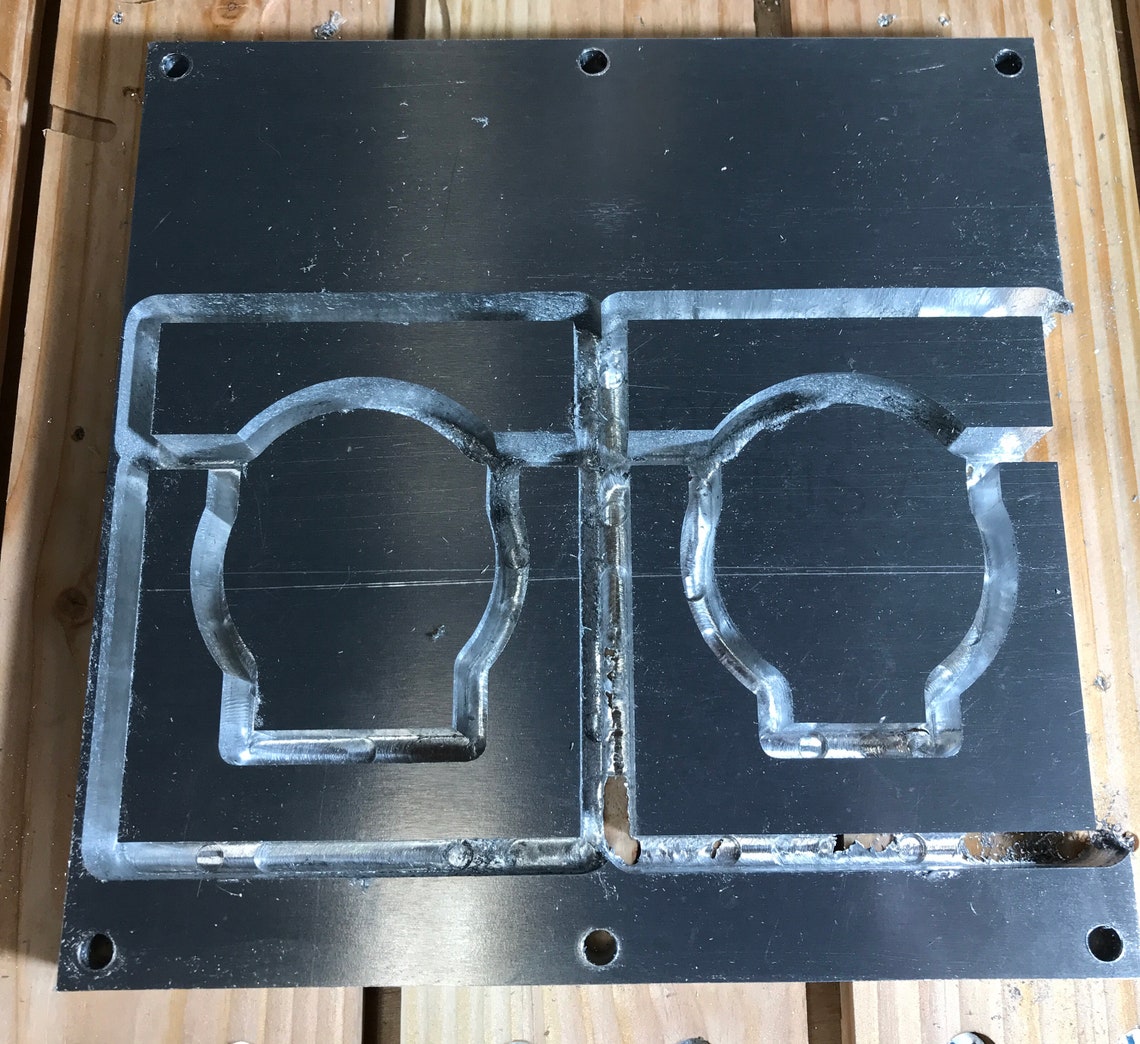 CNC Router Mounts With Removable Front Plate - Etsy