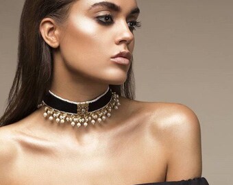 Chanel Choker - Etsy UK