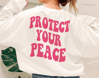 Peace sweatshirt Clearance