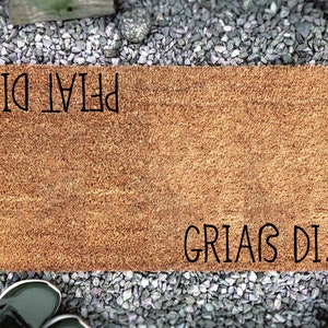 Home Doormat, Funny Doormat, Griaß Di Pfiat Di, Housewarming Gift, Christmas Gift