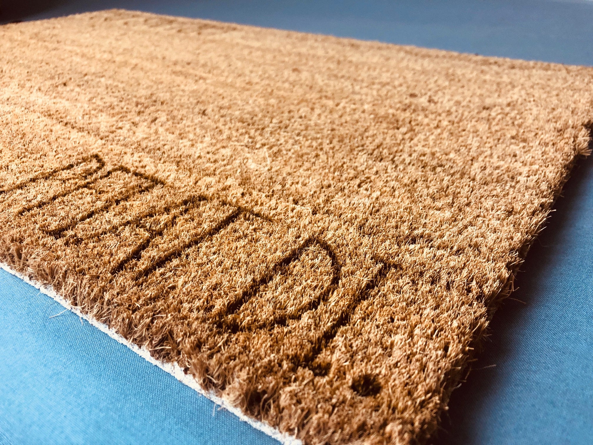 Bayern Fußmatte 'Griaß Di' | 60x40 Cm, Rutschfest | Weiß-Blau Design Für Den Innenbereich