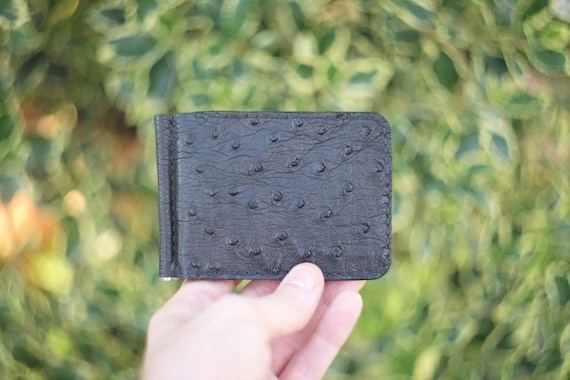 1LDK別注MASTER&Co.IBIZAOSTRICH MONEY CLIP