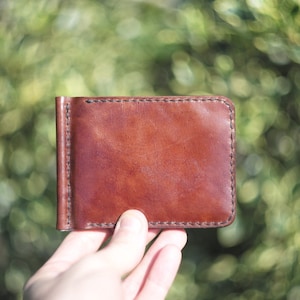 Shell Cordovan Money Clip Wallet