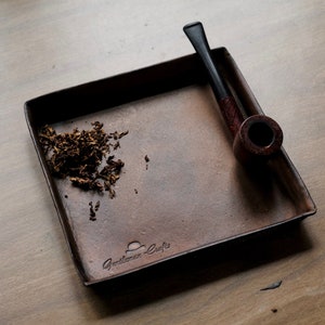 Leather Valet Tray / Leather Tray