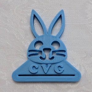 Presse-tubes de dentifrice lapin personnalisé, cadeau de Pâques personnalisé, remplissage de panier de Pâques, cadeau pour les amateurs de lapin, cadeau de Pâques monogramme