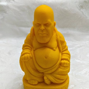 7in 3D Printed Thanos Buddha, Mad Titan Buddha, Thanos Figurine, Zen Garden, laughing buddha, Fathers Day Gift, Birthday Gift, Anniversary