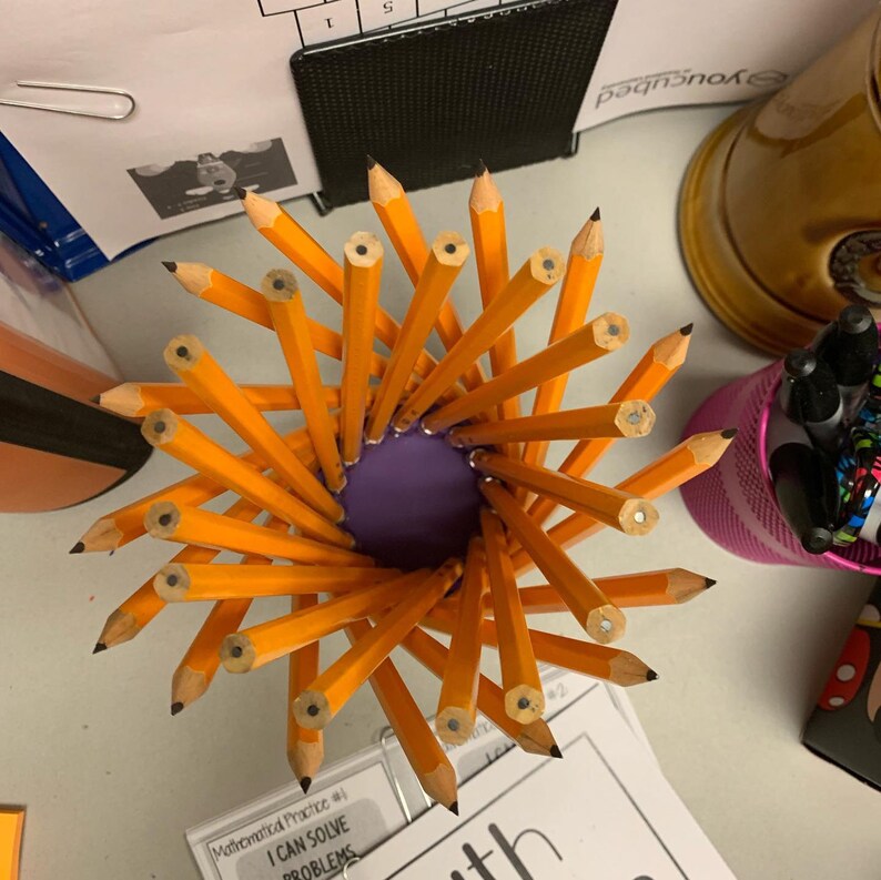 Pencil Holder 3D Printed Teacher Appreciation Teacher Gift Etsy