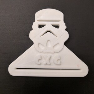Presse-agrumes personnalisé pour dentifrice Stormtrooper, cadeau monogramme pour fan de Star Wars, bas de Noël, cadeau de Noël, bas de Noël pour enfants