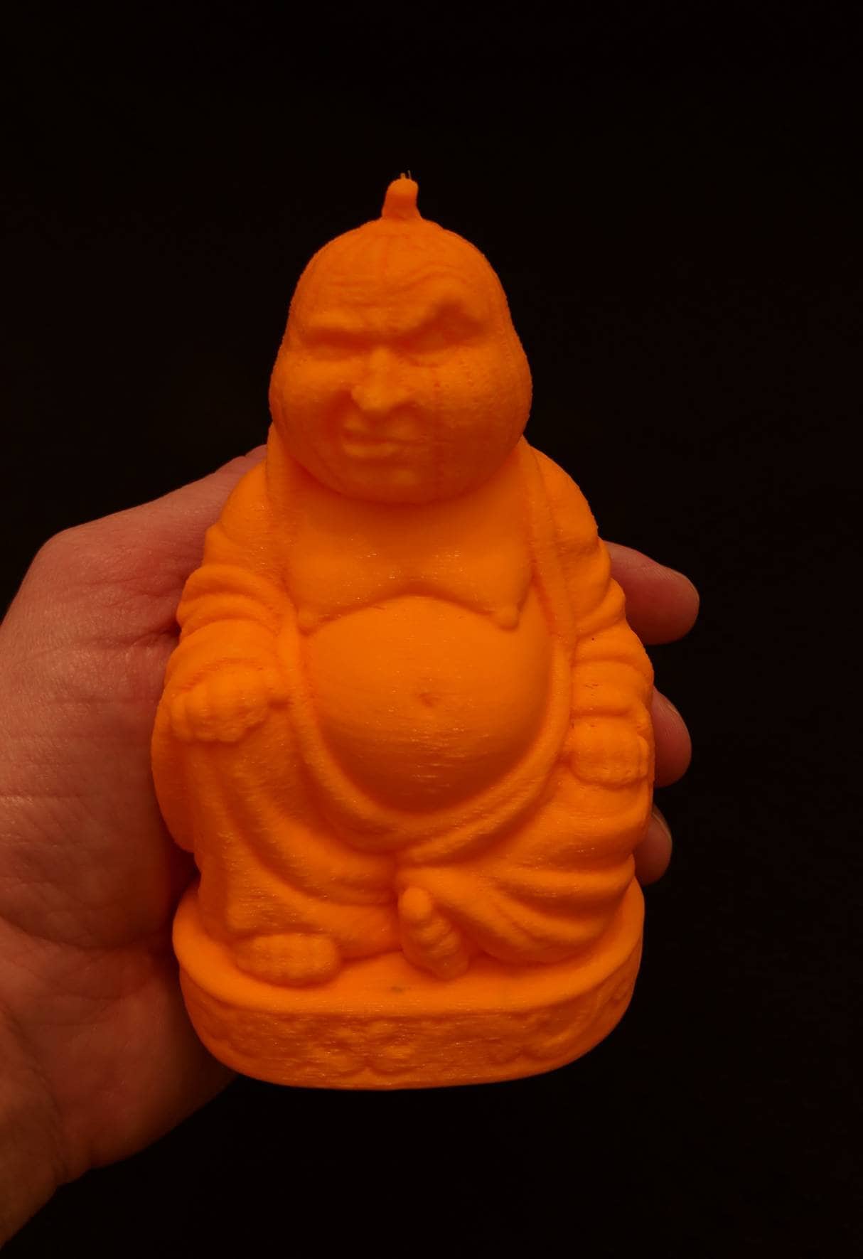 Grumpy Pumpkin Buddha, Halloween Pumpkin Buddha, Halloween Decorations ...