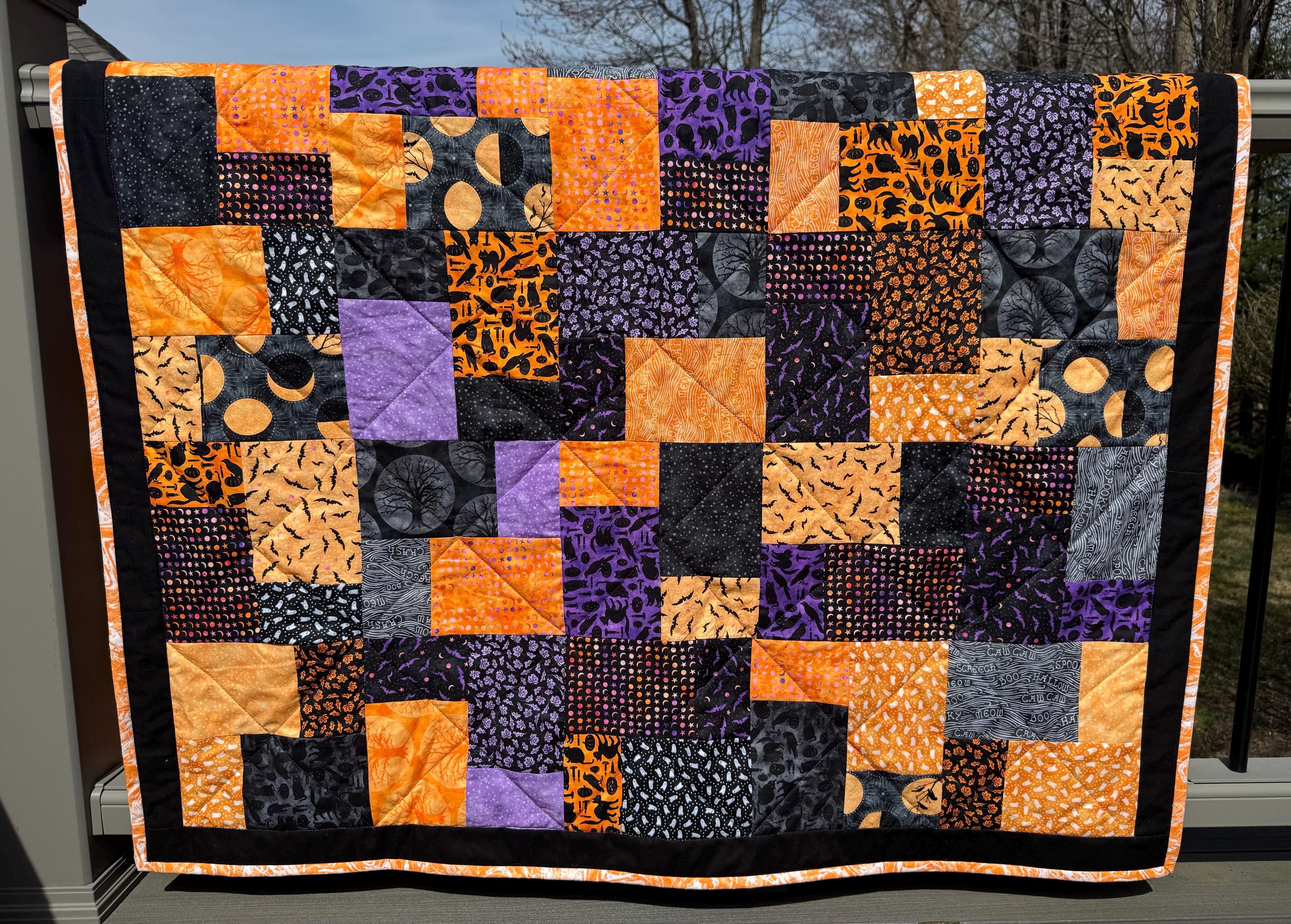 Hauntingly Beautiful Halloween Quilt