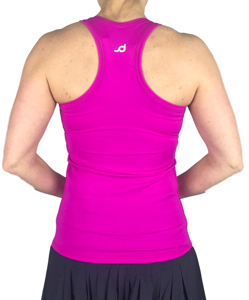 Racerback Golf Shirt - Neon Pink main image 1