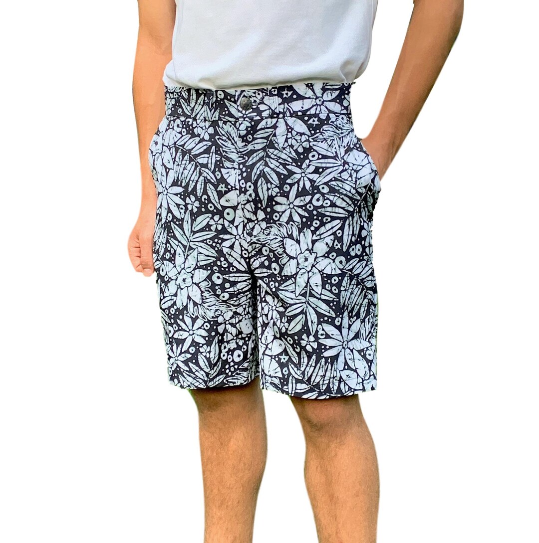 SALE Batik Print Men's Golf Shorts - Etsy