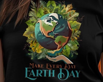 Earth Day T-Shirt: Climate Change Awareness, Save the Planet