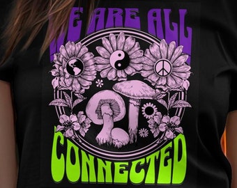 We Are All Connected, Environment, Climate Change, Save the Earth, Save the planet, Global Warming, T-Shirt