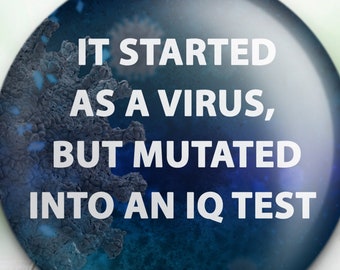 Comenzó como un virus - Pin de botón