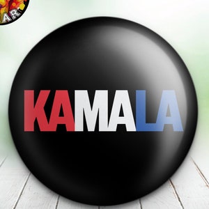 Kamala Harris for President Pin, US 2024 Election, Democrats, Liberal, Progressive, Prosecutor, Feminist, Pro-Choice Candidate, POTIUS