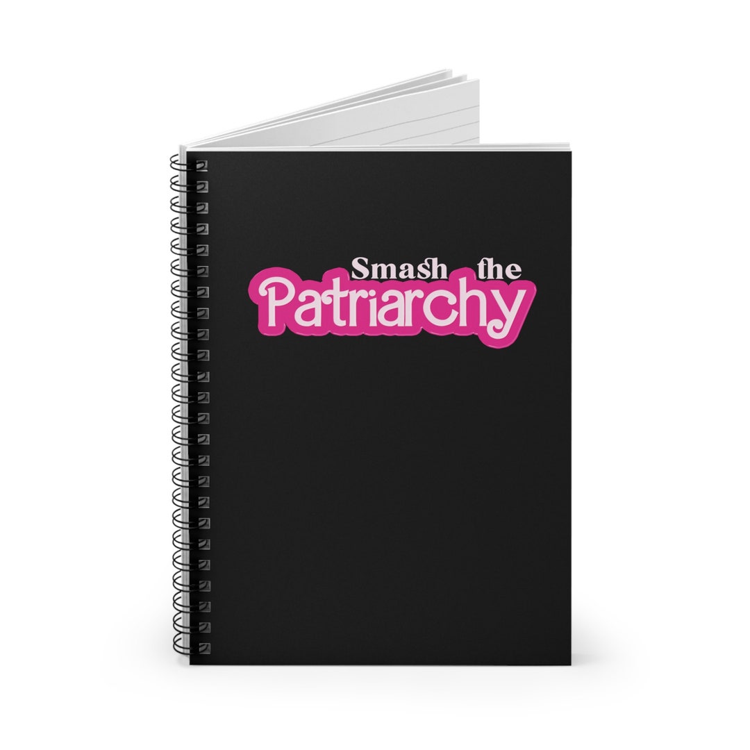 Smash Notebook Smash the Patriarchy Spiral Notebook: Feminist Stationery - Etsy
