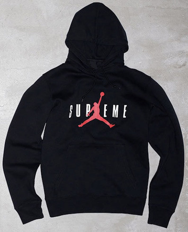 New Michael Jordan Supreme Jumpman S-3xl Hoodies | Etsy